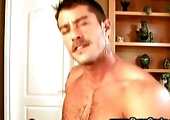 Hot guy masturbates and cant get enough