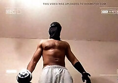 Huge swelling muscle hunk Reece From Brum's workout compilation