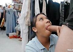 Johnny Love fucks two insatiable bitches in changing room