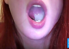 Fatty Sperm Redhead Cumplay - Redhead