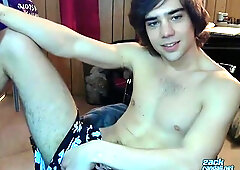 Crazy Fellow Loves To Have fun Solo And Munch His Own Molten Geyser