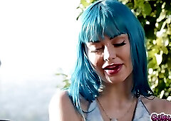 Fuck yeah! Two hot women with big tits eating pussy in the sun!