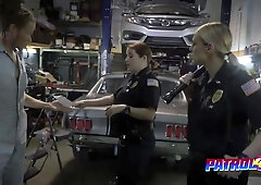 Cops With Big Tits Banged By Stranger