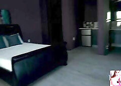 Sophia Locke in On Vacation with Hawt Breasty Step Mommy and Sharing a Daybed