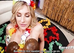 Poolside Excitement with Stepmom Awaits - Hyley Winters, Austin Pierce