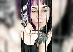 British Alt Mom Let's U Out Your Crate To Bang U