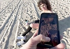 Jewish mother I'd like to fuck Picks Up Random Dude for Sex at The Beach and DRILLED by Stranger in Bikini