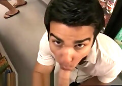 Straight male teen 18+ gay sex scene milky movie Thank You Cum Again!