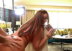 Prince Yahshua & James Deen in steamy hotel room sex with Maddy O'Reilly