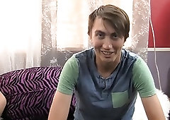 Young men have fun with sex toys before fucking hardcore