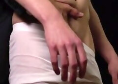 Mormon teen cums in bowl