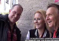 German Teen 18+ Slut Public Pick Up For Threesome Venus Berlin