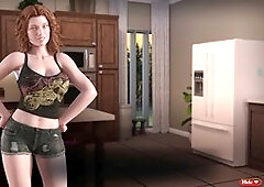 Granny son 3d, 3d animation