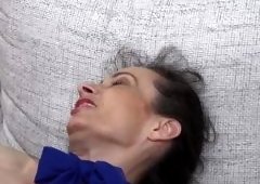 Mature Skinny Lady Gets Plowed