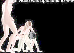 Animated Tgirl Porn - Marvelous Tranny Screwing Angel Doggy whilst Dude Jerking off