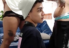 Amazing Bareback Sex Of Latin Gays