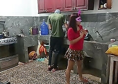 perverted neighbor shows everything while he is there