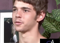 Thin Shawn Lane In Glamour Gargling And Slurping Rubdown