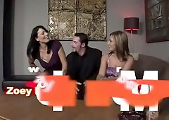 Exotic pornstar Zoey Holloway in fabulous cunnilingus, brunette xxx scene