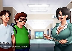 Fresh stepmom gets animated in summertime saga