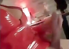 Amateur Tranny Cock Play 69