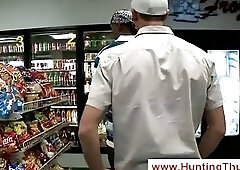 Black gay impresses boy with his schlong