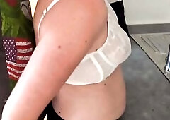 Amatour Wife I like to bang! Real sexy melons