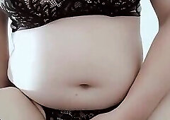 CD/sissy Barbara dildo ride