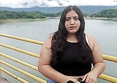 Girl dumped by her boyfriend is helped by a stranger, ending in rough sex