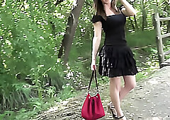 big hooters 1<censored> Lucie does her first porn casting