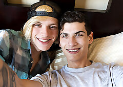 Bareback Boner Buddies Home Movie! - Justin Cross , Kayden Alexander