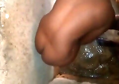 Make Love With Gate Man In Toilette