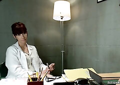 Therapist spanks & fucks married MILF