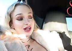 I wore no thing but underware and a furry coat to a car park and SEX TOOL banged my twat during the time that expecting for local jocks to fill me