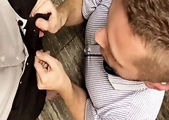 Gay pov, first-timer, the office