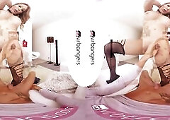 VRB TRANS Excellent Screw Session With Aroused Vanessa Jhons VR Porn