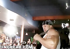 DANCING BEAR - Lustful Whores Blowing & Fucking At Wild CFNM Party!