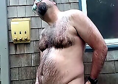 I like shower outside so everyone can see me naked!