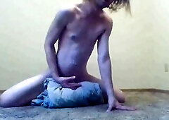 Slutty Exposed Transgal Wench Bangs Blanket; Facing Camera & Pre-HRT