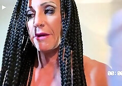 U know u've always been intrigued by a hot muscle angel making herself cum by banging herself and her large love button. Tonight I was alone with