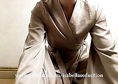 Gentle Femdom JOI: Reach the Cheerful Ending with Massage Therapist Isabella