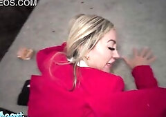 Public Agent - Large bazookas golden-haired mother I'd like to fuck Carla Boom sloppy POV oral-sex hard fast bang outdoors