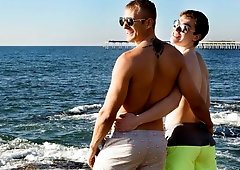 Blake and Gino love bareback ass fucking