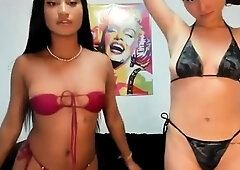 Close up teen foot worship