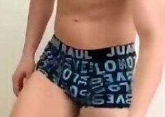 Cem shows his super tight hole
