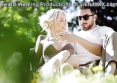 Will I Ever See You Again? Sensual Pornstars Angie Lynx & Francis X for SinfulXXX