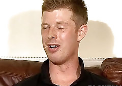 Young jock jerks himself off hardcore