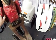 There comes a time in each Pawn Shop owners life in which this guy or that babe has to make a choice: make the deal or pass. This Babe brought her gra