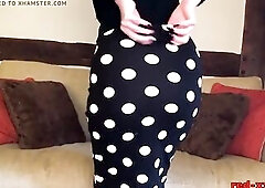 Hot aged redhead Red XXX is one of the most excellent when it comes to impure talk! This British girl teases whilst touching and fingering her shaved 