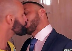 Muscle gay fetish and facial